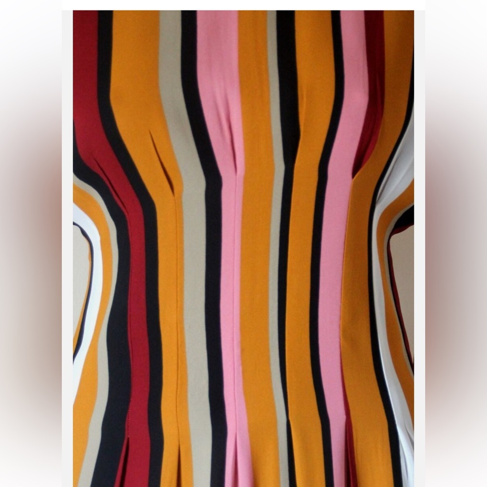 Zara Midi Striped Studio Dress - Picture 14 of 15